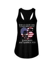She Is A Good Girl Ladies Flowy Tank tile
