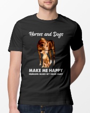 Horses And Dogs Classic T-Shirt lifestyle-mens-crewneck-front-13