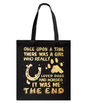 There Was A Girl Tote Bag thumbnail
