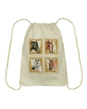 Love Horses Drawstring Bag tile