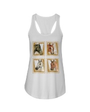Love Horses Ladies Flowy Tank tile
