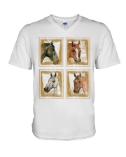 Love Horses V-Neck T-Shirt tile