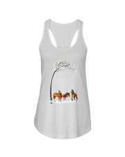 Love Horses Ladies Flowy Tank tile