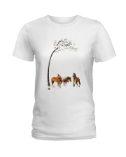 Love Horses Ladies T-Shirt tile