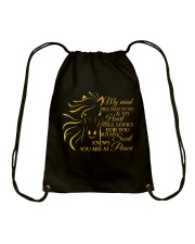 You Are At Peace Drawstring Bag tile