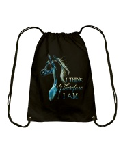 I Think Drawstring Bag thumbnail