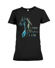 I Think Premium Fit Ladies Tee thumbnail