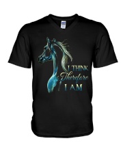I Think V-Neck T-Shirt thumbnail