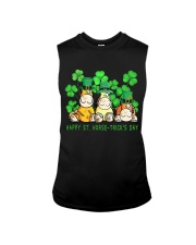 Happy St Horse Trick's Day Sleeveless Tee thumbnail