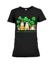 Happy St Horse Trick's Day Premium Fit Ladies Tee thumbnail