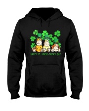 Happy St Horse Trick's Day Hooded Sweatshirt thumbnail
