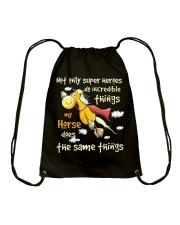 My Horse Does Incredible Things Drawstring Bag thumbnail