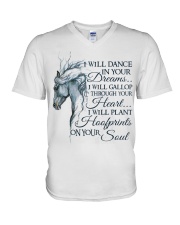 I Will Dance In your Dreams V-Neck T-Shirt tile