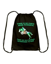 There Is No Force Drawstring Bag thumbnail