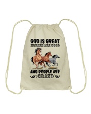 Horses Are Good Drawstring Bag tile