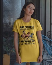 Horses Are Good Classic T-Shirt apparel-classic-tshirt-lifestyle-08
