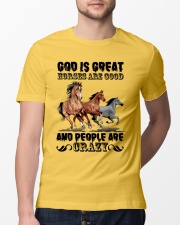 Horses Are Good Classic T-Shirt lifestyle-mens-crewneck-front-13
