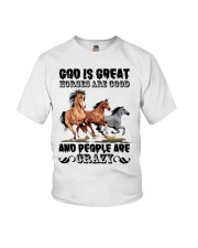 Horses Are Good Youth T-Shirt tile