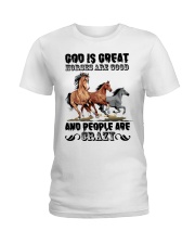 Horses Are Good Ladies T-Shirt tile