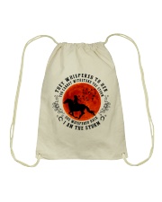 I Am The Storm Drawstring Bag tile