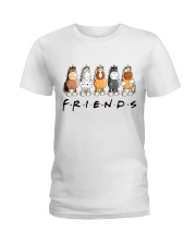 Horse Friends Ladies T-Shirt tile