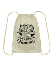 What's Going On Human Drawstring Bag tile