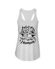 What's Going On Human Ladies Flowy Tank tile