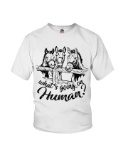 What's Going On Human Youth T-Shirt tile