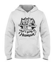 What's Going On Human Hooded Sweatshirt tile