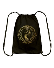 The Devil Whispered In My Ear Drawstring Bag tile
