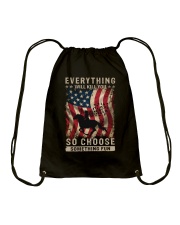 Everything Will Kill You Drawstring Bag thumbnail