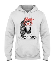 Horse Girl Hooded Sweatshirt front