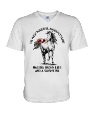 A Swishy Tail V-Neck T-Shirt tile