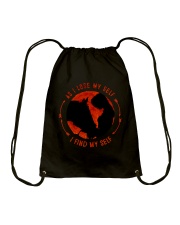 I Find My Self Drawstring Bag tile