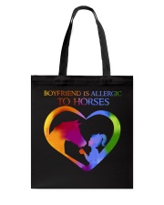 Boyfriend Is Allergic Tote Bag tile