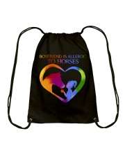 Boyfriend Is Allergic Drawstring Bag tile