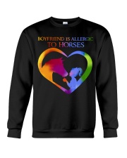 Boyfriend Is Allergic Crewneck Sweatshirt tile