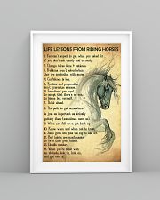 Life Lessons From Riding Horses 11x17 Poster lifestyle-poster-5