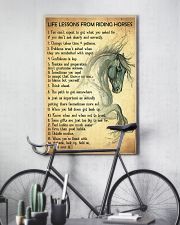 Life Lessons From Riding Horses 11x17 Poster lifestyle-poster-7