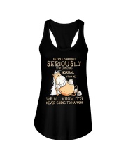 Stop Expecting Normal From Me Ladies Flowy Tank thumbnail
