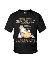 Stop Expecting Normal From Me Youth T-Shirt thumbnail