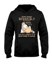 Stop Expecting Normal From Me Hooded Sweatshirt thumbnail