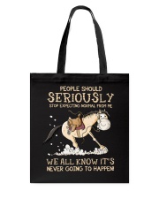 Stop Expecting Normal From Me Tote Bag thumbnail