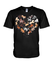 Love Horses V-Neck T-Shirt thumbnail