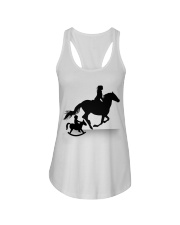 Love Horse Ladies Flowy Tank tile