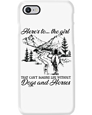 Dogs And Horses Phone Case tile