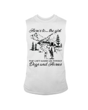Dogs And Horses Sleeveless Tee tile
