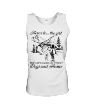 Dogs And Horses Unisex Tank tile