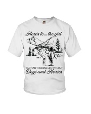 Dogs And Horses Youth T-Shirt tile