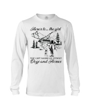 Dogs And Horses Long Sleeve Tee tile